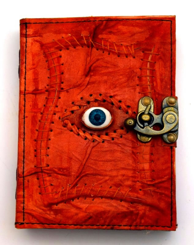 Leather Embossed All Knowing Eye Journal